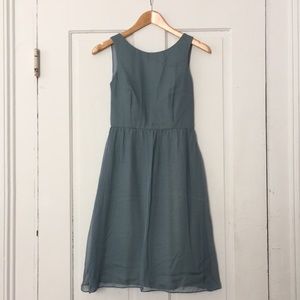 In God We Trust Cornflower Dress